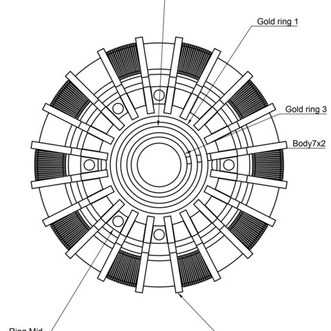 Download 3D printing models Iron Man Arc Reactor ・ Cults chopper schematics 